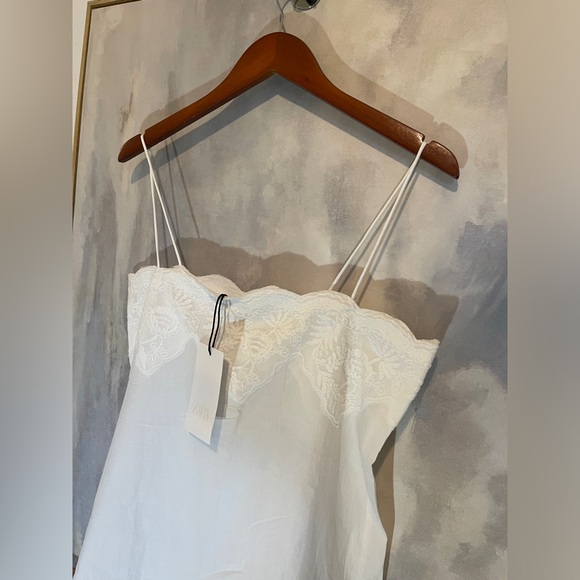 🎁Zara Women Collection Embroidered Cotton Dress🎁 - Picture 3 of 15